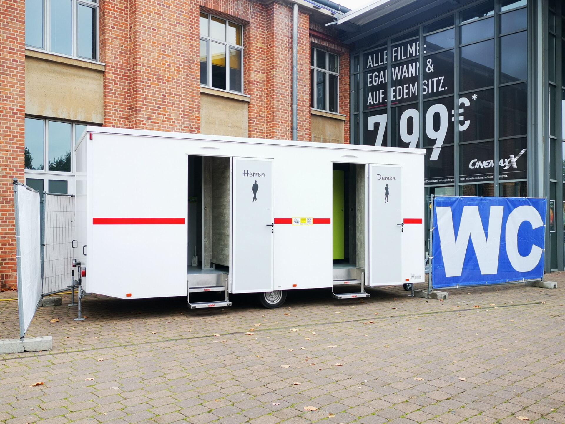 Toilettenwagen Komfort exakt rohrfrei24