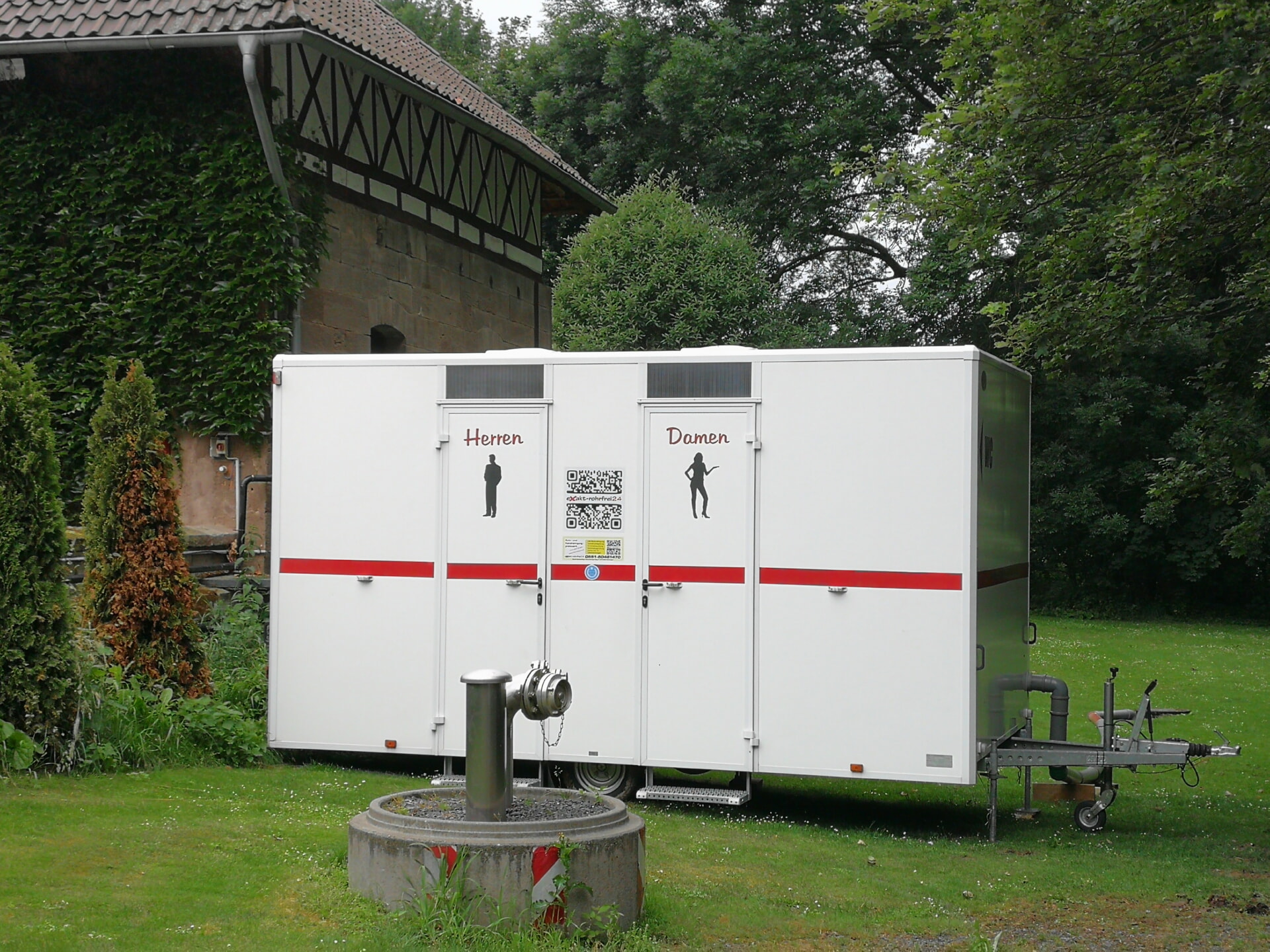 Toilettenwagen Komfort exakt rohrfrei24